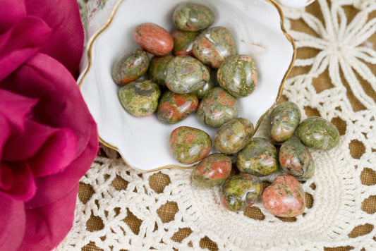 Unakite | Mini Hearts