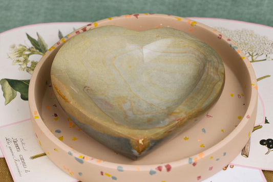 Polychrome Jasper | Heart Bowls