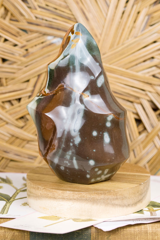 Polychrome Jasper | Flame