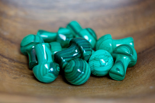 Malachite | Mushrooms