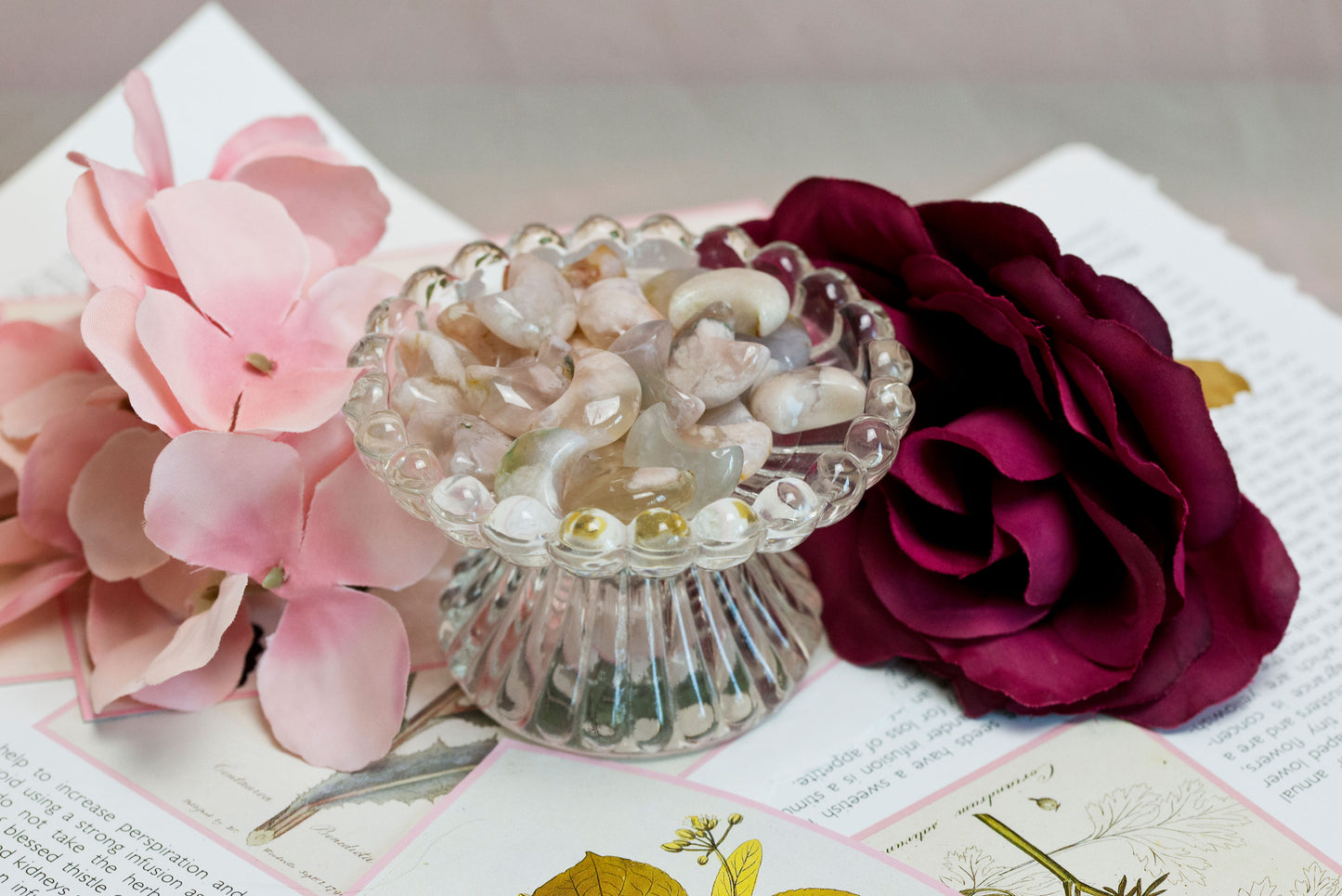 Flower Agate | Mini Moons