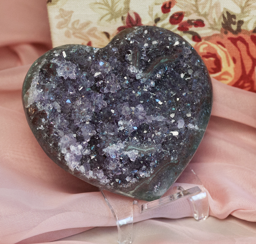 Druzy Amethyst | Hearts