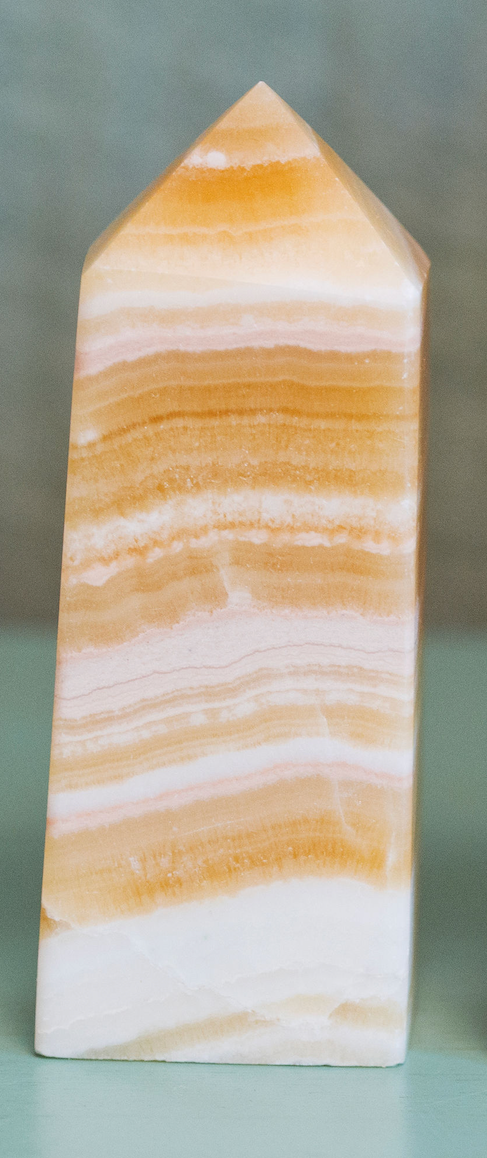 Orange Calcite | Towers