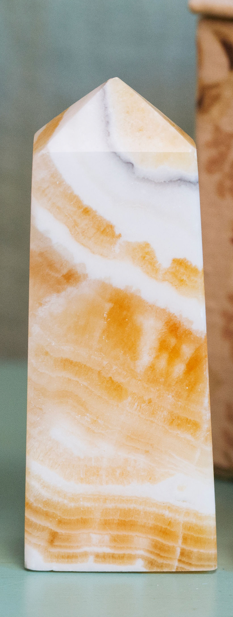 Orange Calcite | Towers