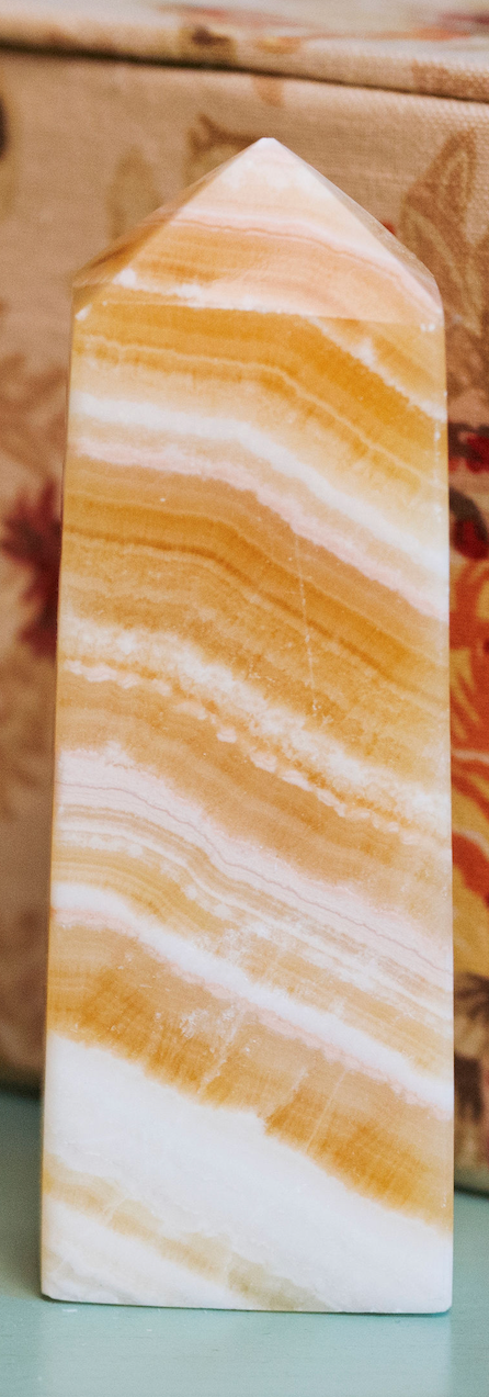 Orange Calcite | Towers