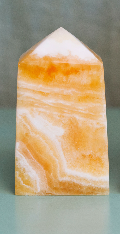Orange Calcite | Towers