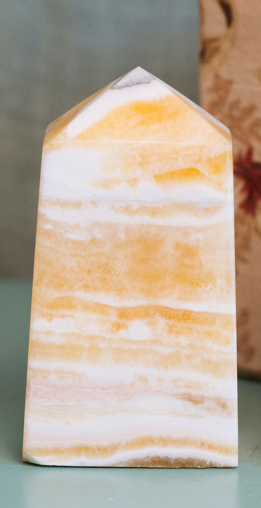 Orange Calcite | Towers