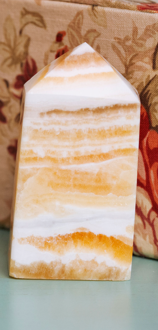 Orange Calcite | Towers