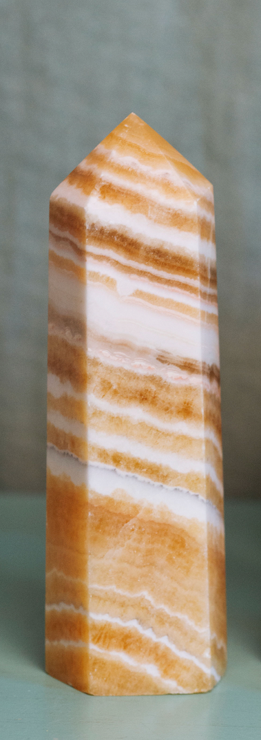 Orange Calcite | Towers