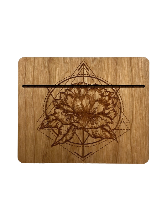 Geometric Flower | Tarot Card Holder