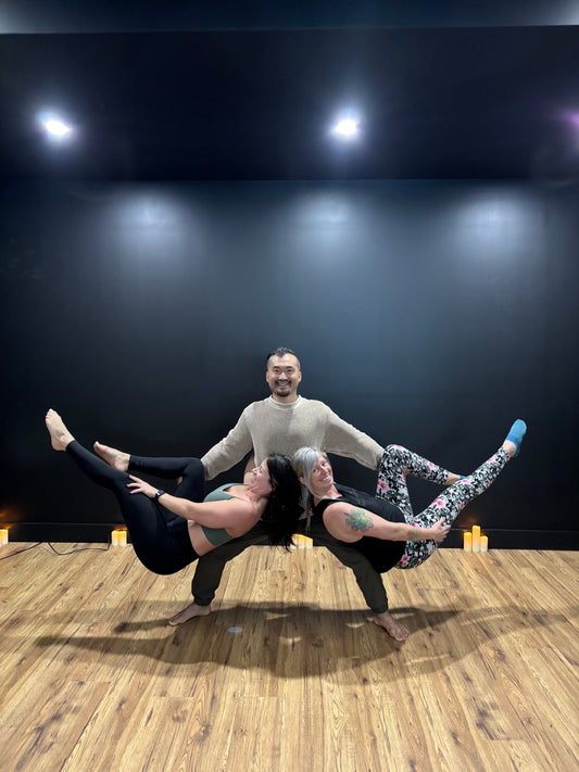 Acroyoga class w/ David