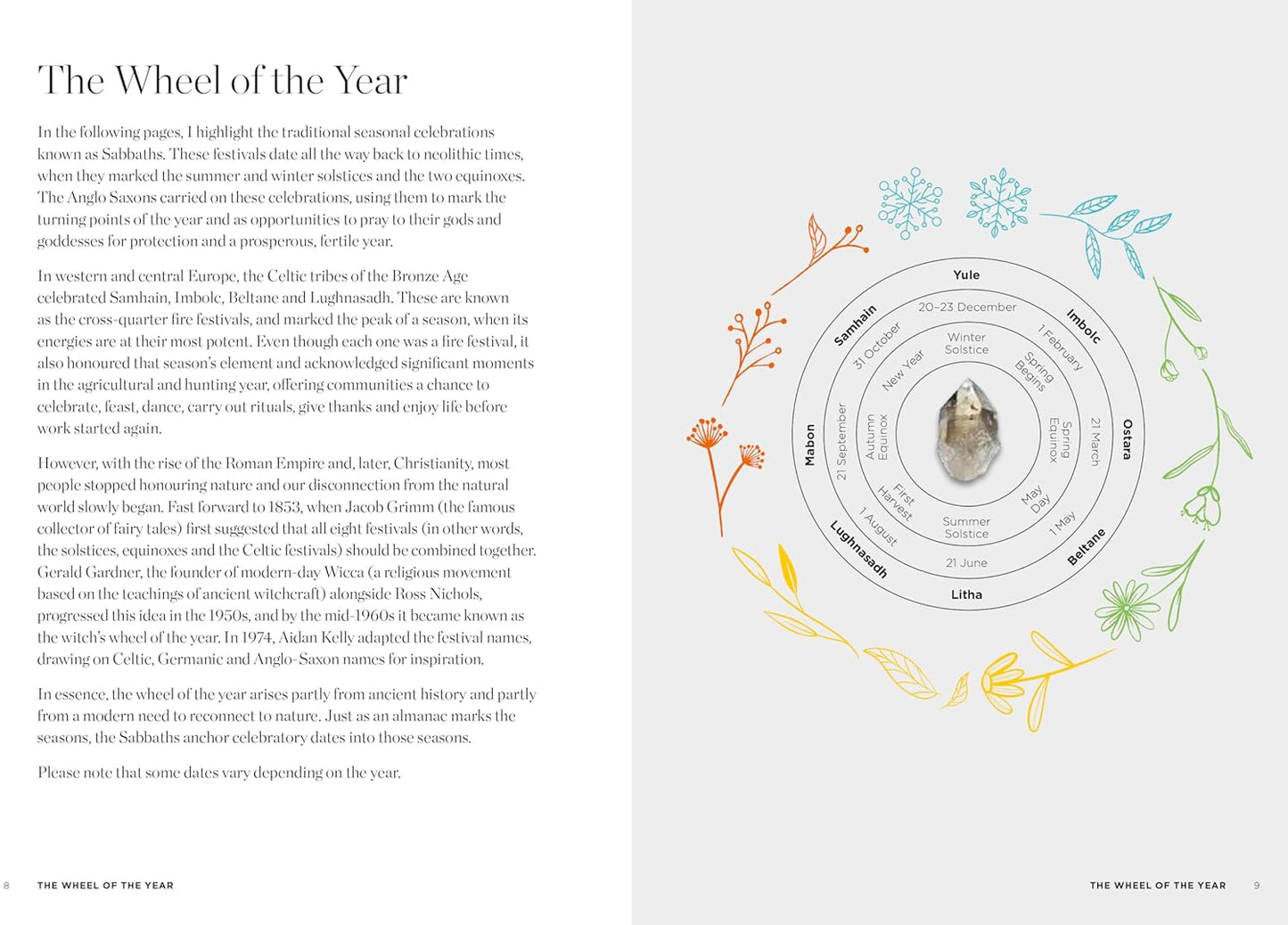 The Crystal Almanac: Harness Your Crystals Through the Year