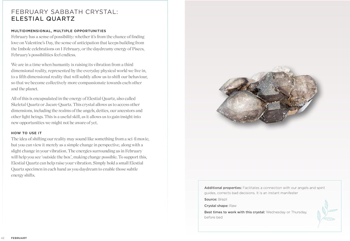 The Crystal Almanac: Harness Your Crystals Through the Year