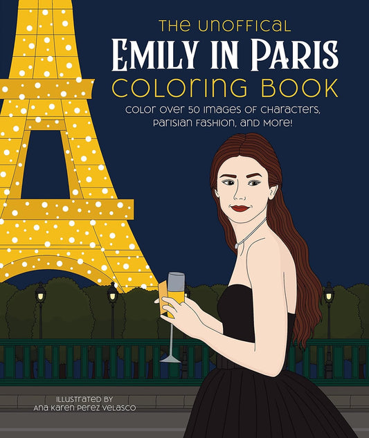 Emily in Paris Colouring Book