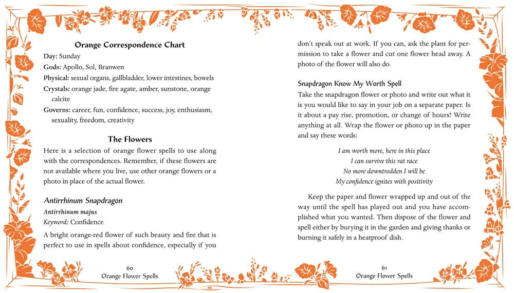 The Hedgewitch’s Little Book of Flower Spells