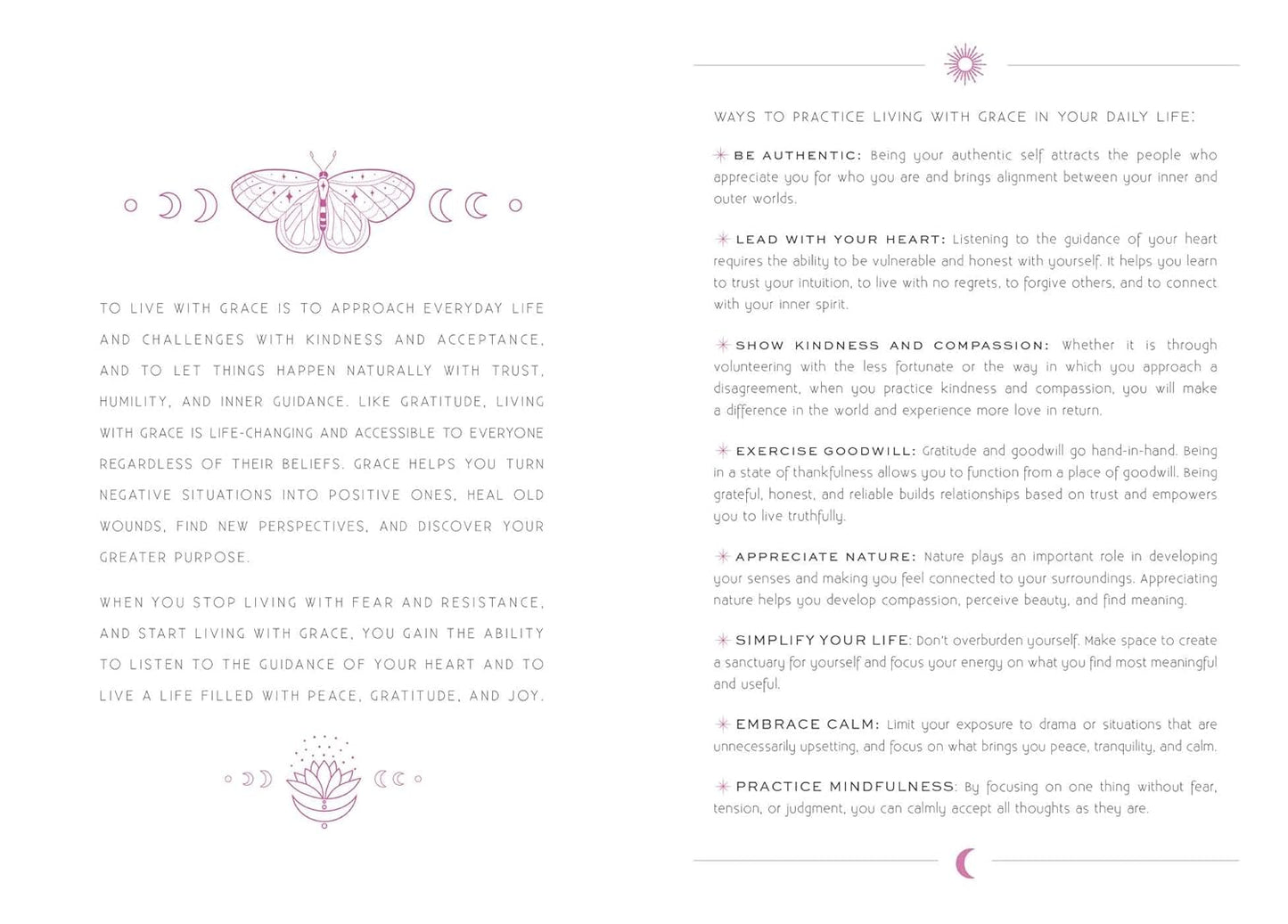 Grace | A Day & Night Reflection Journal