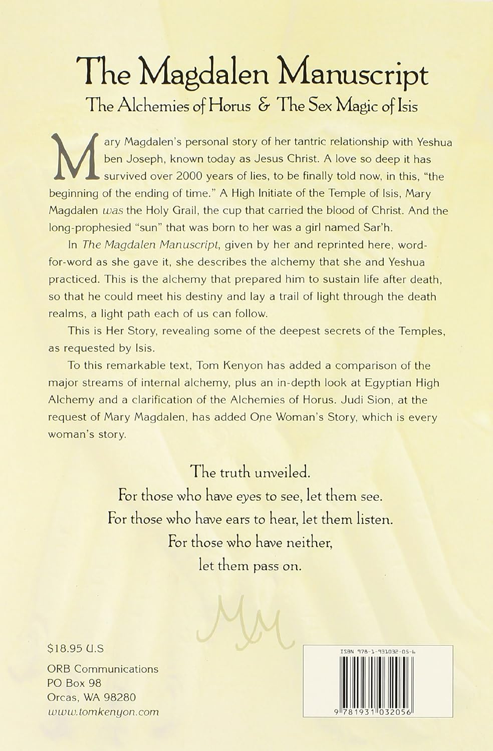 The Magdalen Manuscript