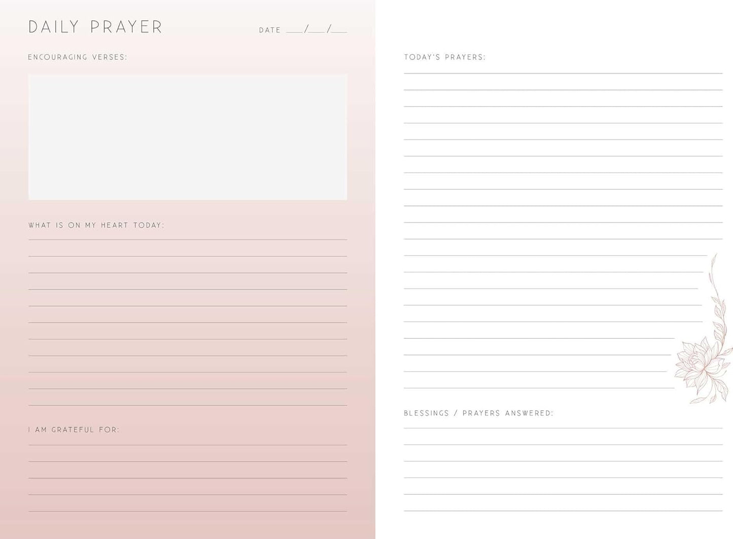 Prayer | A Daily Reflection Journal
