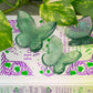 Green Fluorite | 3D Butterflys
