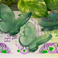 Green Fluorite | 3D Butterflys