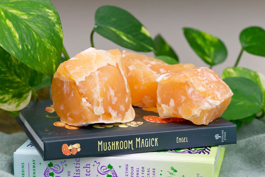 Orange Calcite | Raw