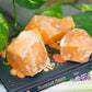 Orange Calcite | Raw