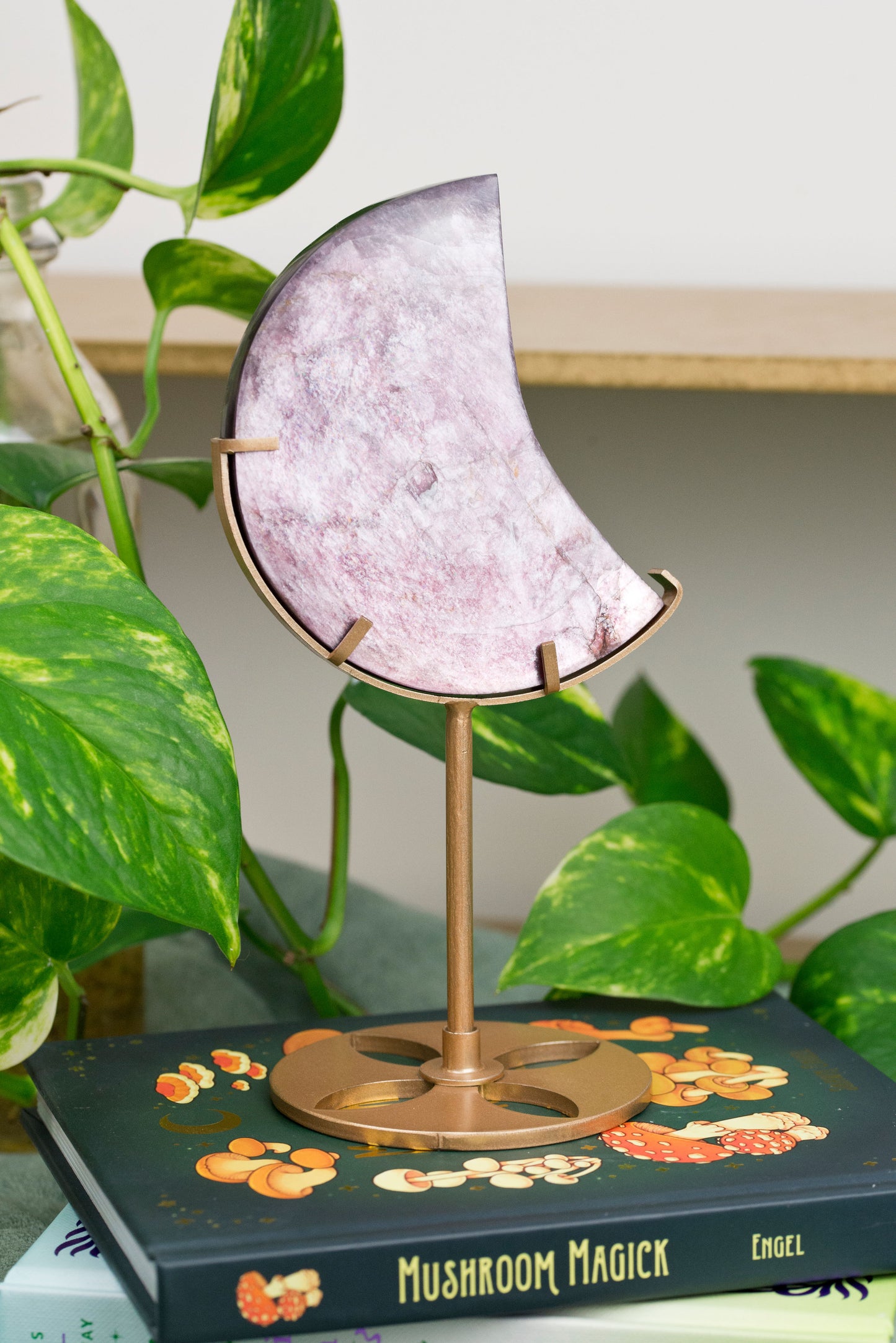Gem-Lepidolite | Moon
