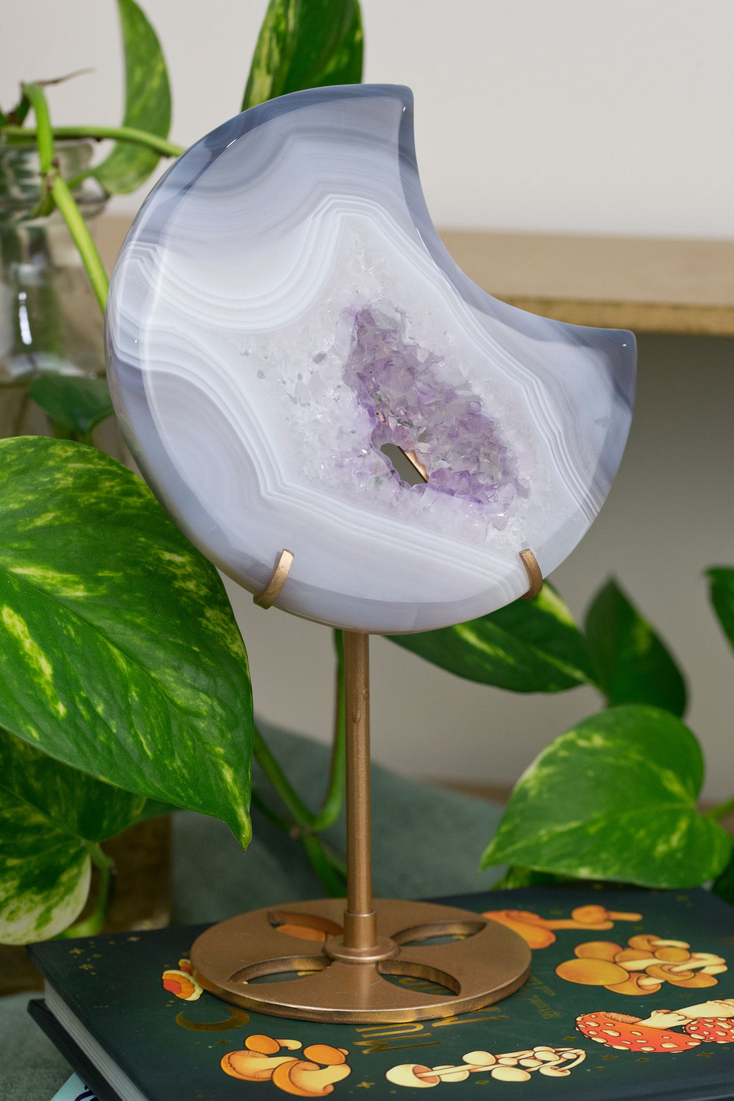 Amethyst X Agate | Moon