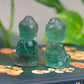 Rainbow Fluorite | Mini Buddha
