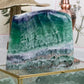 Rainbow Snowflake Fluorite | Freeform