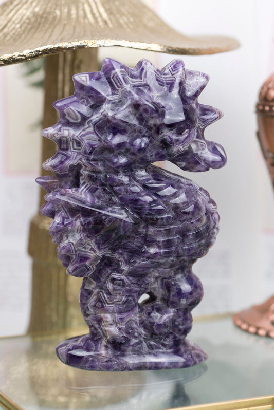 Dream Amethyst | Seahorses