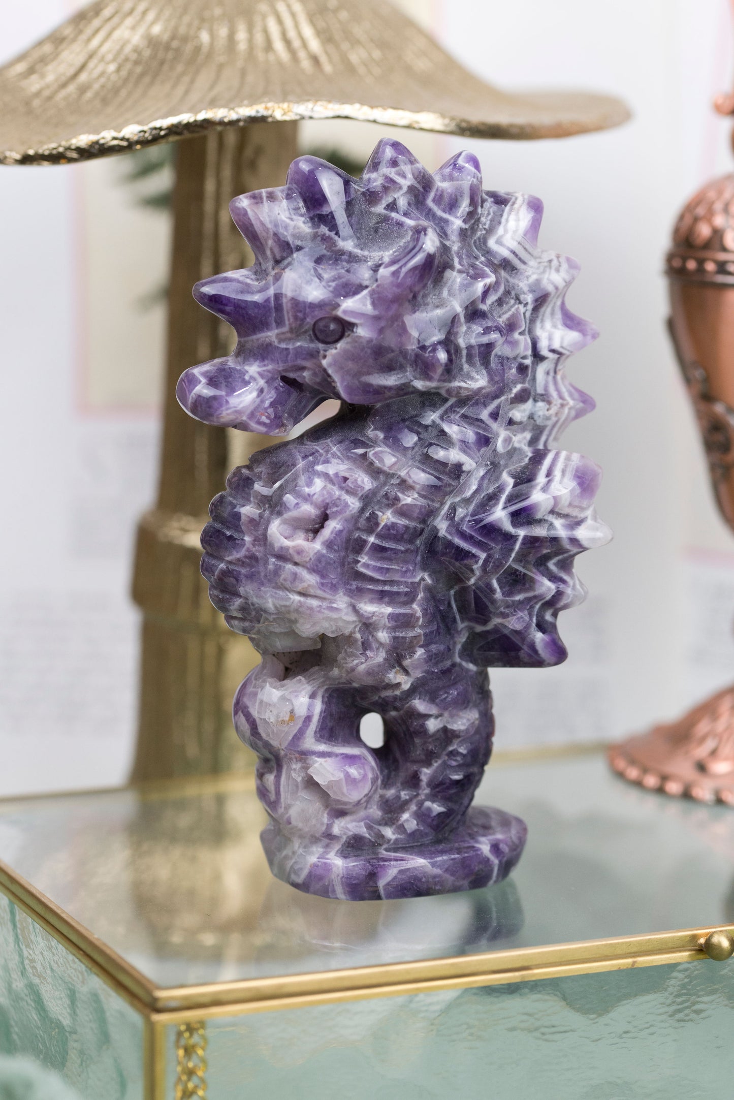 Dream Amethyst | Seahorses