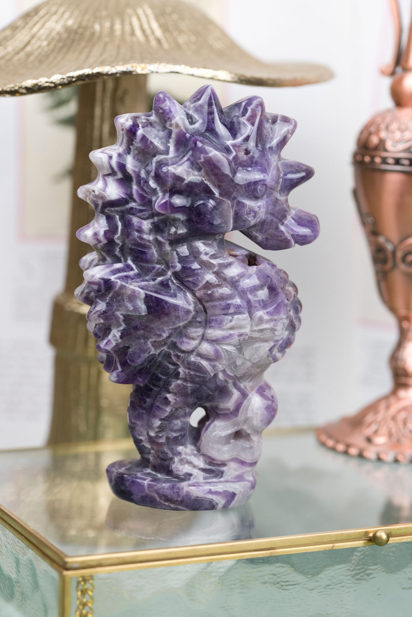 Dream Amethyst | Seahorses