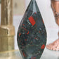 Bloodstone Jasper | Flames