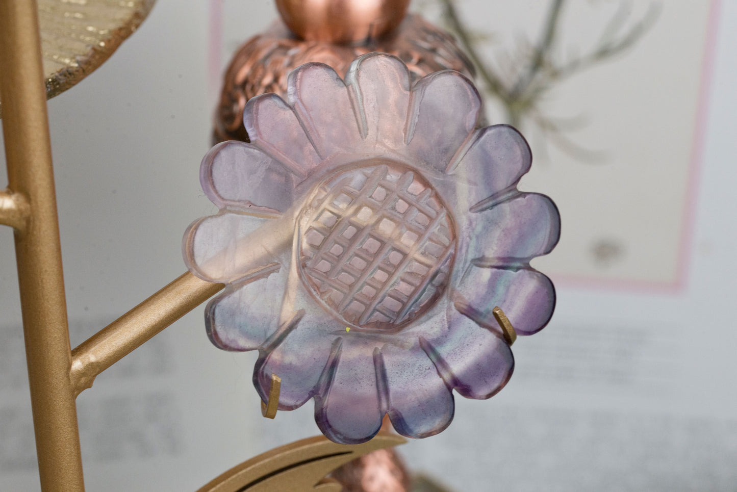 Rainbow Fluorite | Triple Flower