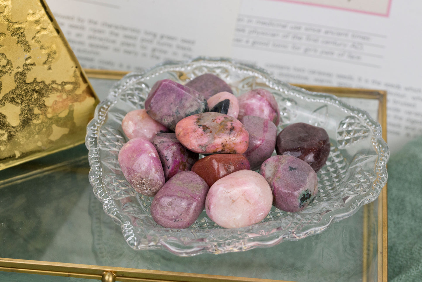Cobalto Calcite | Tumbles