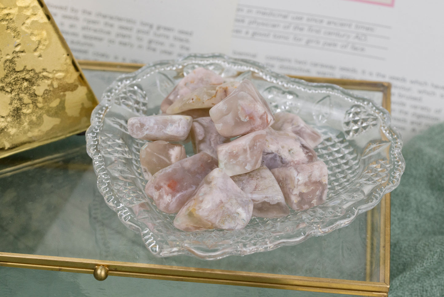 Flower Agate | Tumbles
