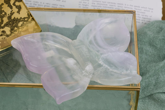 Lavender Fluorite | Butterfly Dish