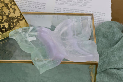 Lavender Fluorite | Butterfly Dish