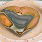 Polychrome Jasper Heart Bowls