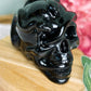 Black Obsidian Serpent Skull