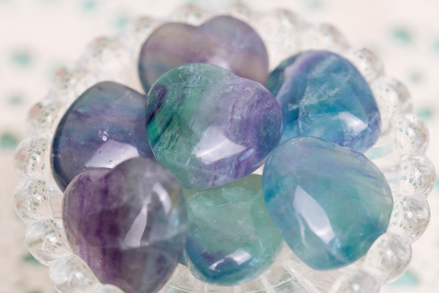 Fluorite Hearts