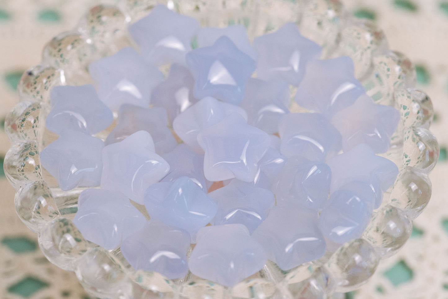 Blue Chalcedony Stars