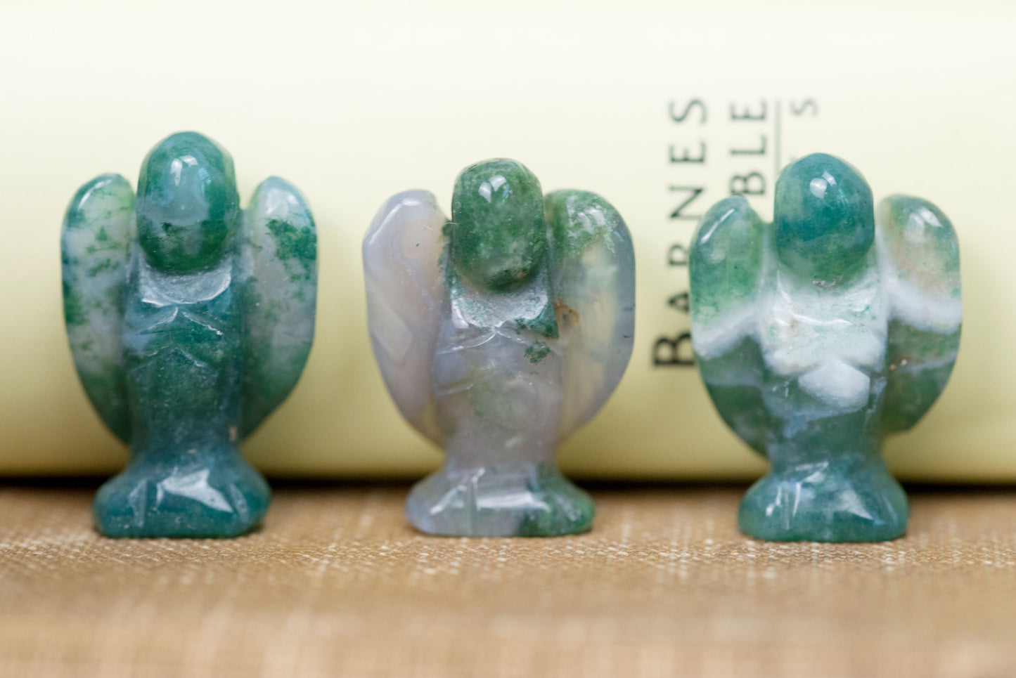 Moss Agate Angels