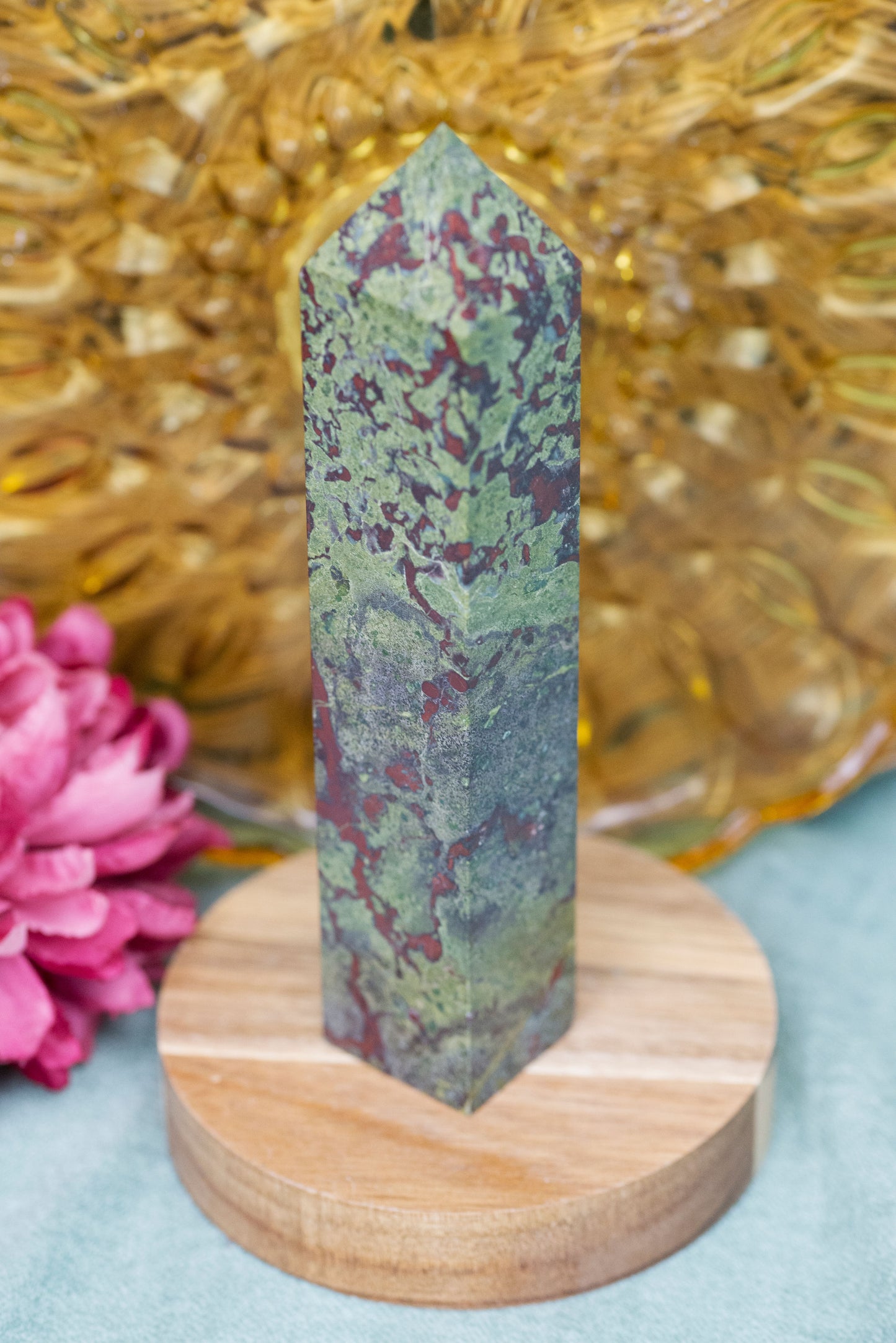 Dragon's Blood Jasper Towers