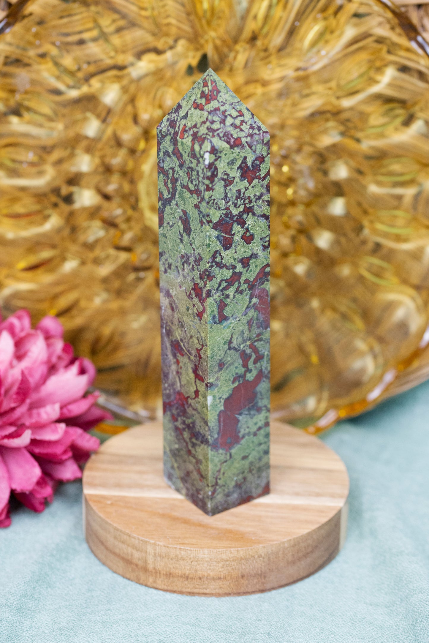 Dragon's Blood Jasper Towers