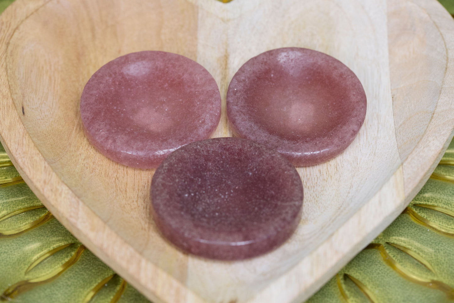 Strawberry Quartz Ring Dish