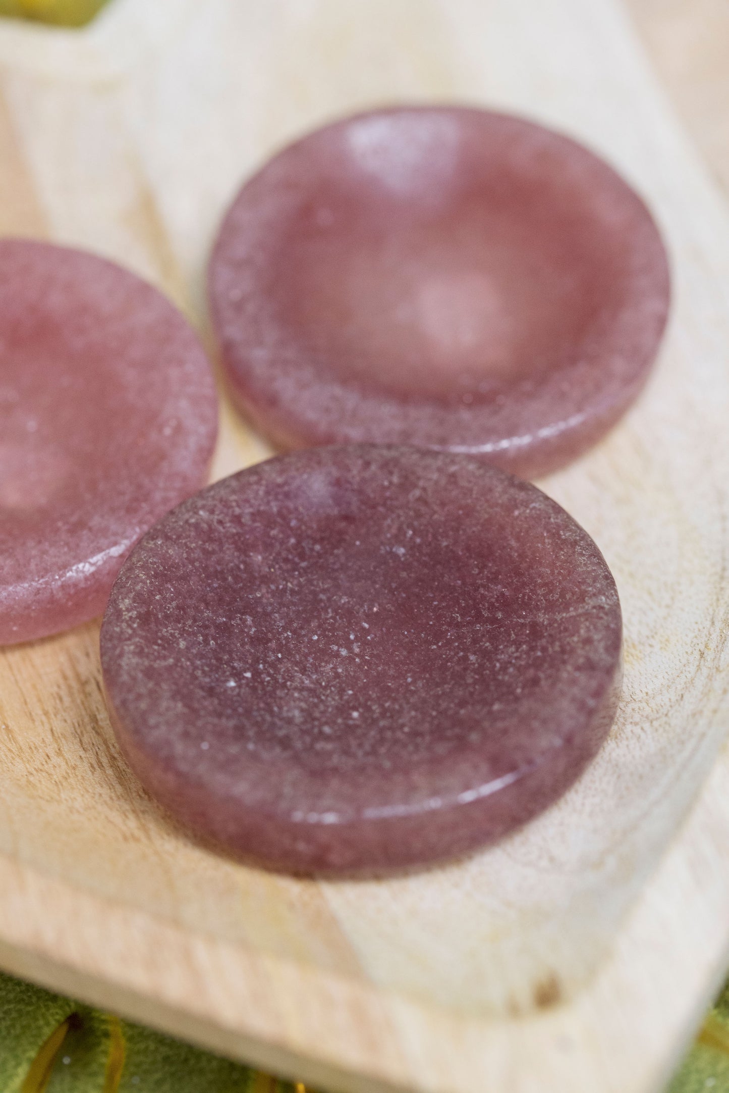 Strawberry Quartz Ring Dish