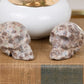 Sakura Blossom Agate Skulls