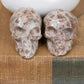 Sakura Blossom Agate Skulls